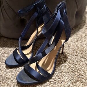 Vince Camuto Navy Heels